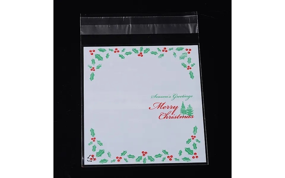Rectangle Opp Cellophane Bags For Christmas