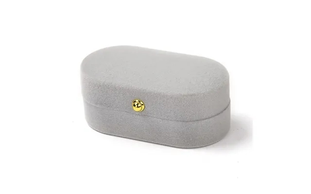 Rectangle Velvet Couple Rings Box product image