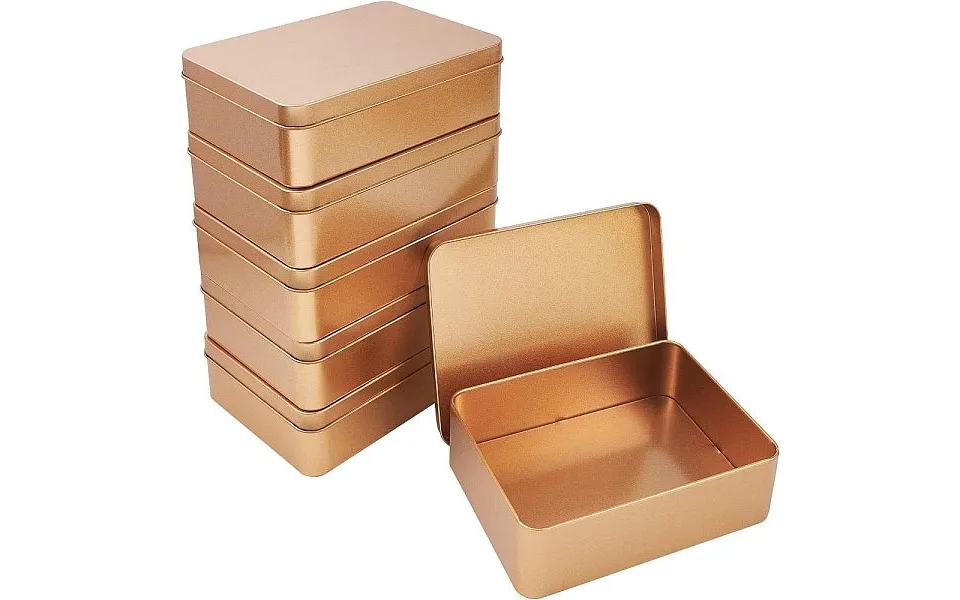 Rectangular Empty Tinplate Boxes