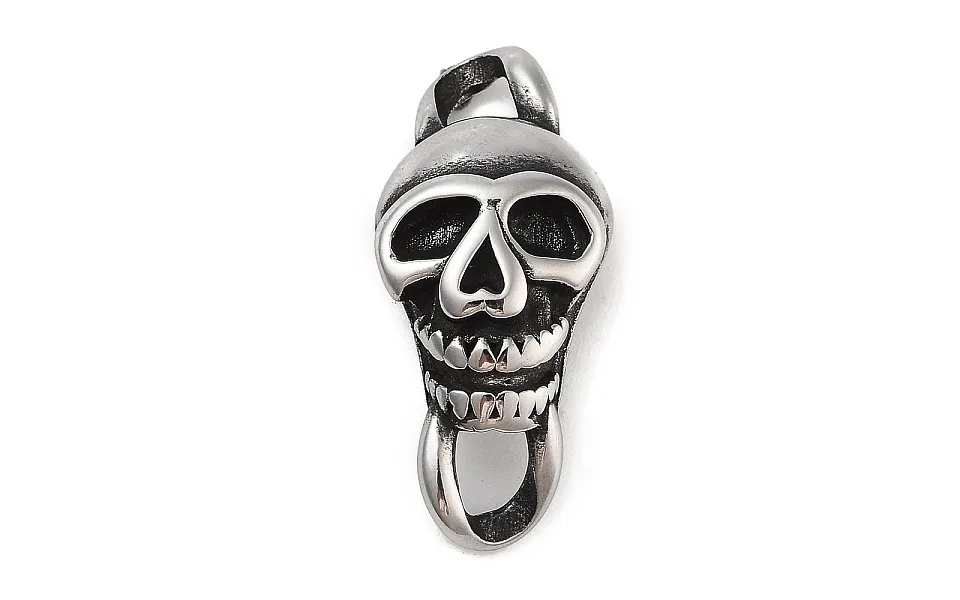 Retro 304 Stainless Steel Halloween Skull Links