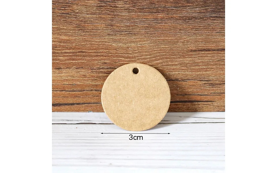 Retro Kraft Paper Gift Tags