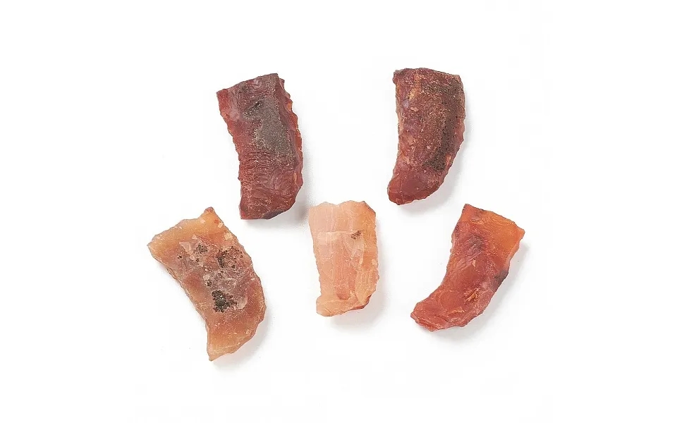 Rough Raw Natural Carnelian Beads