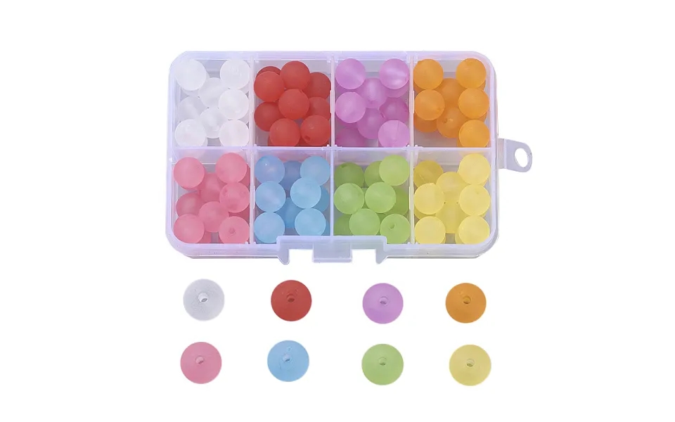 Round Transparent Acrylic Beads
