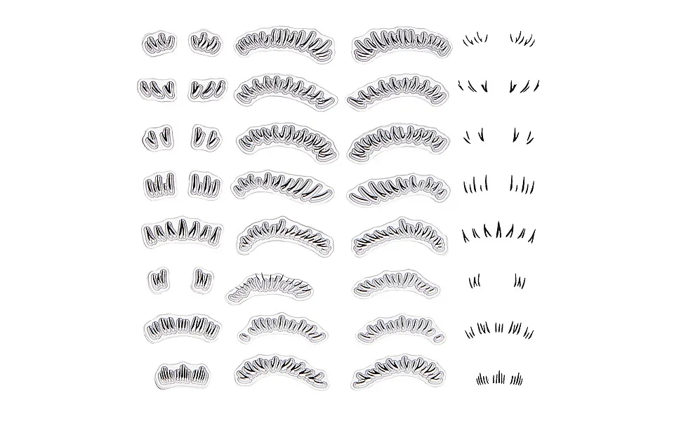 Silicone Eyelash Stamp