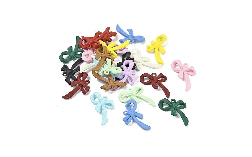 Spray Paint Alloy Pendants