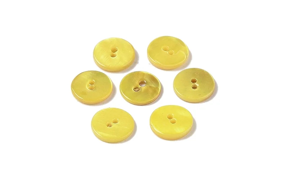 Spray Paint Natural Freshwater Shell Button