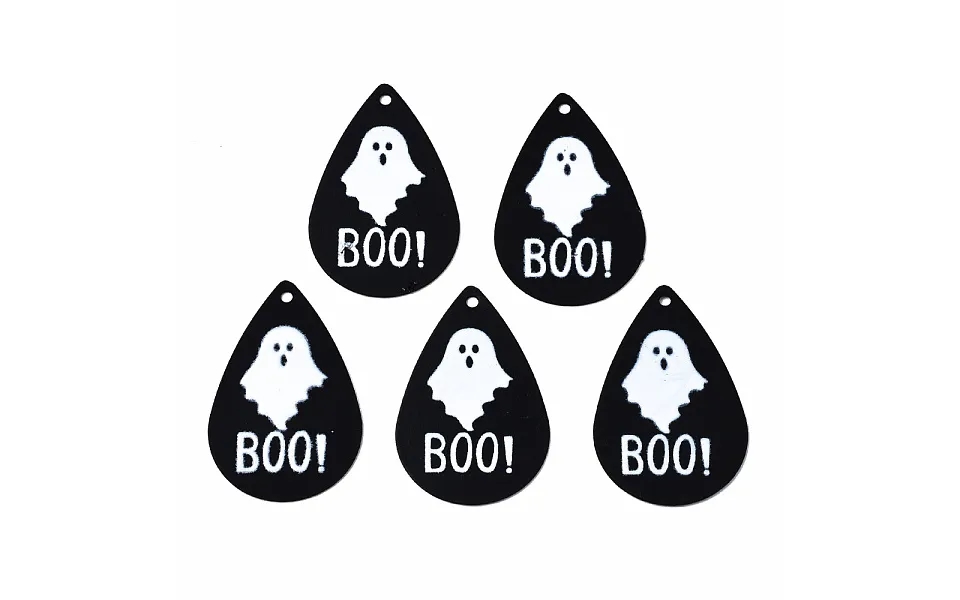 Spray Painted Iron Pendants