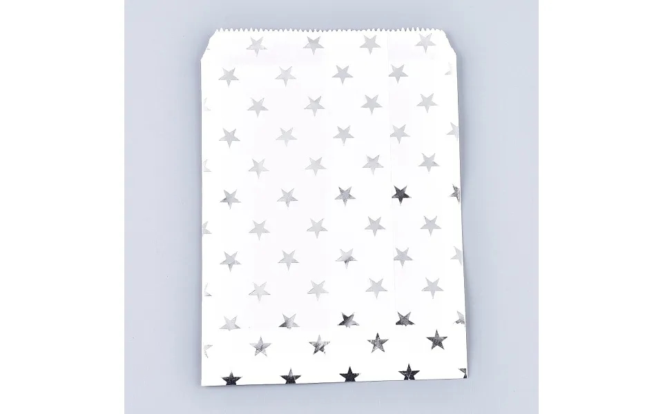 Star Pattern Eco-friendly Kraft Paper Bags