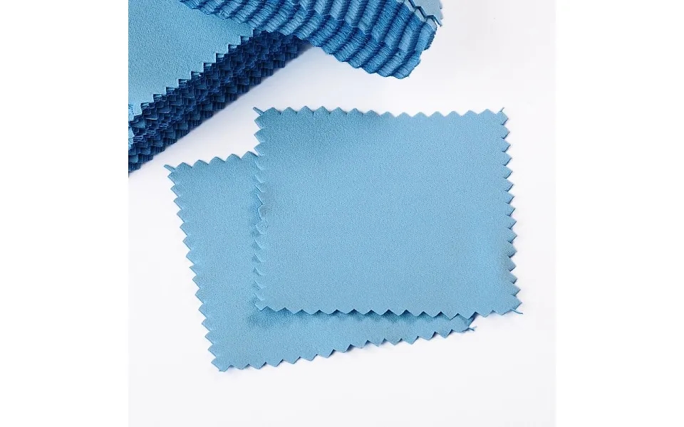 Suede Fabric Square Silver Polishing Cloth