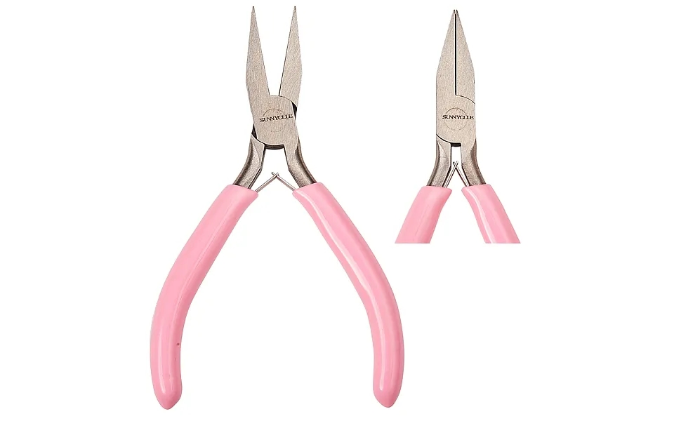 Sunnyclue 4.5 Inch Flat Nose Pliers Mini Precision Pliers Wire Bending Wrapping Forming Tools For Diy Jewelry Making Hob