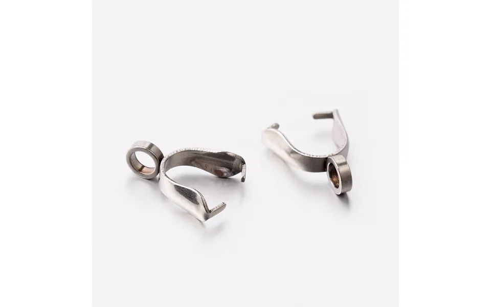 Tarnish Resistant 201 Stainless Steel Pinch Bails