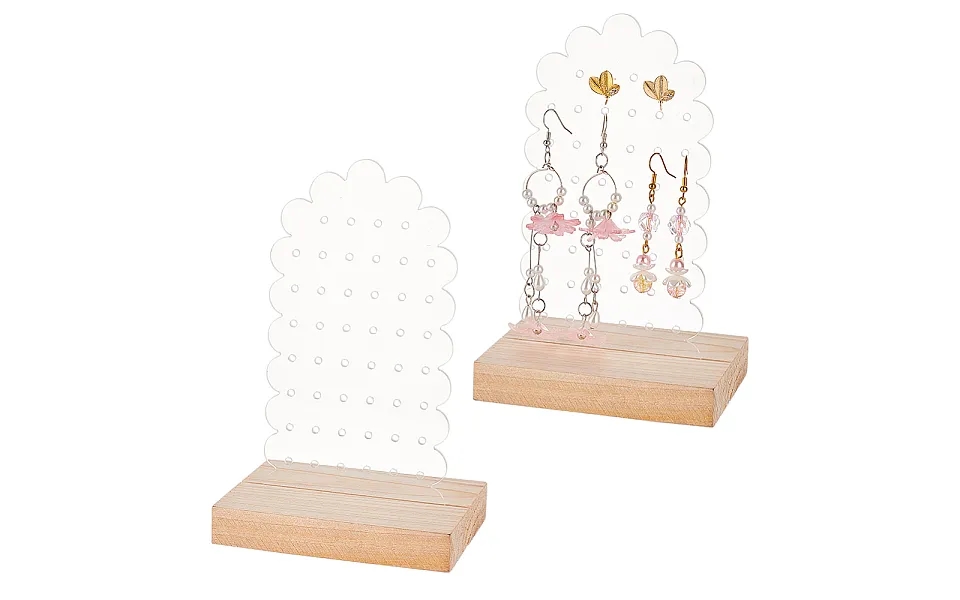 Transparent Acrylic Earring Diaplay Stands