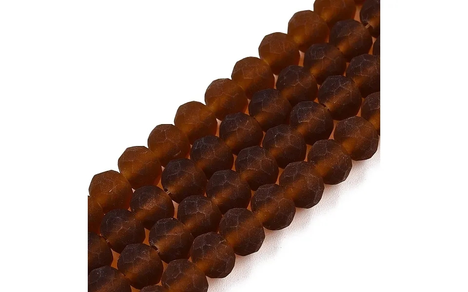 Transparent Glass Beads Strands