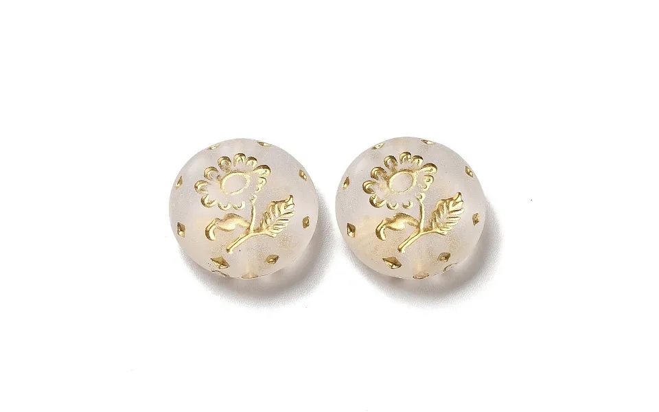 Transparent Plating Acrylic Beads