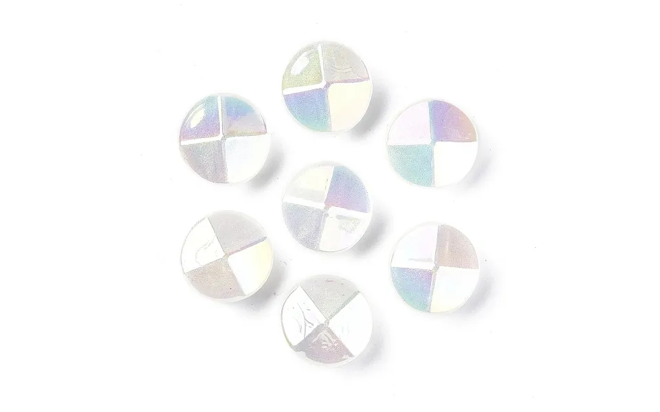 Uv Plating Luminous Transparent Acrylic Beads