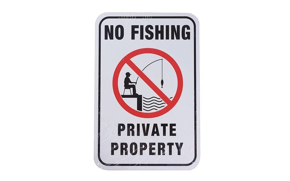 Uv Protected & Waterproof Aluminum Warning Signs