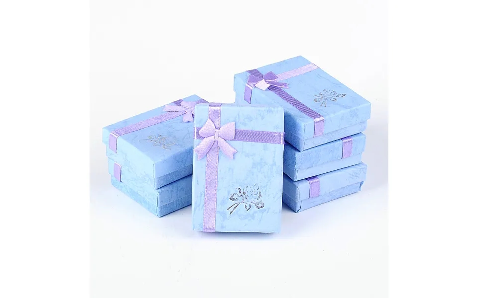 Valentines Day Presents Packages Cardboard Pendant Necklaces Boxes