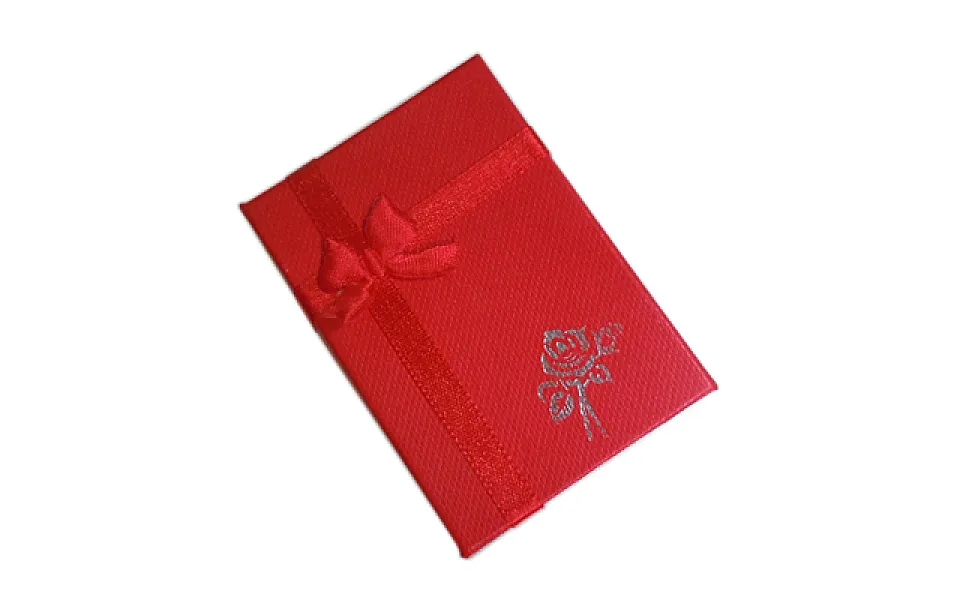 Valentines Day Presents Packages Cardboard Pendant Necklaces Boxes