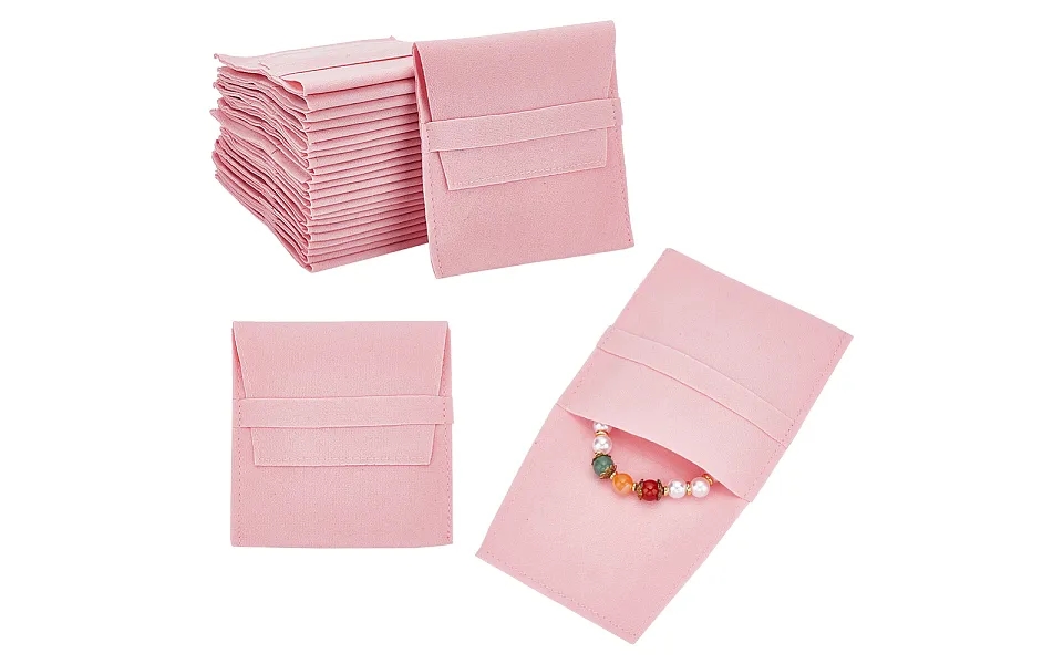 Velvet Jewelry Flap Pouches