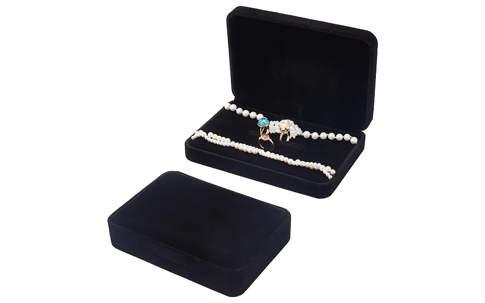 Velvet Jewelry Set Storage Gift Box