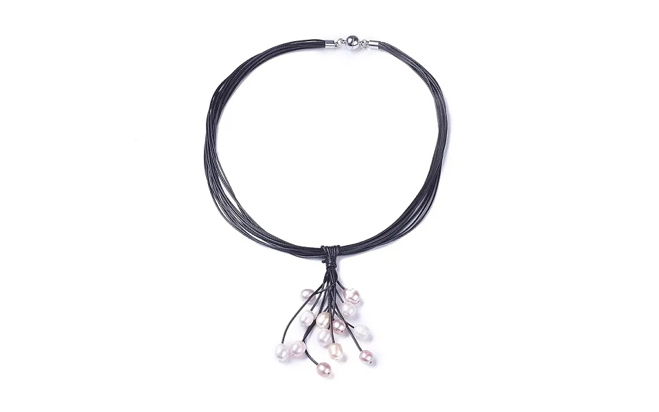 Waxed Cord Lariat Necklaces