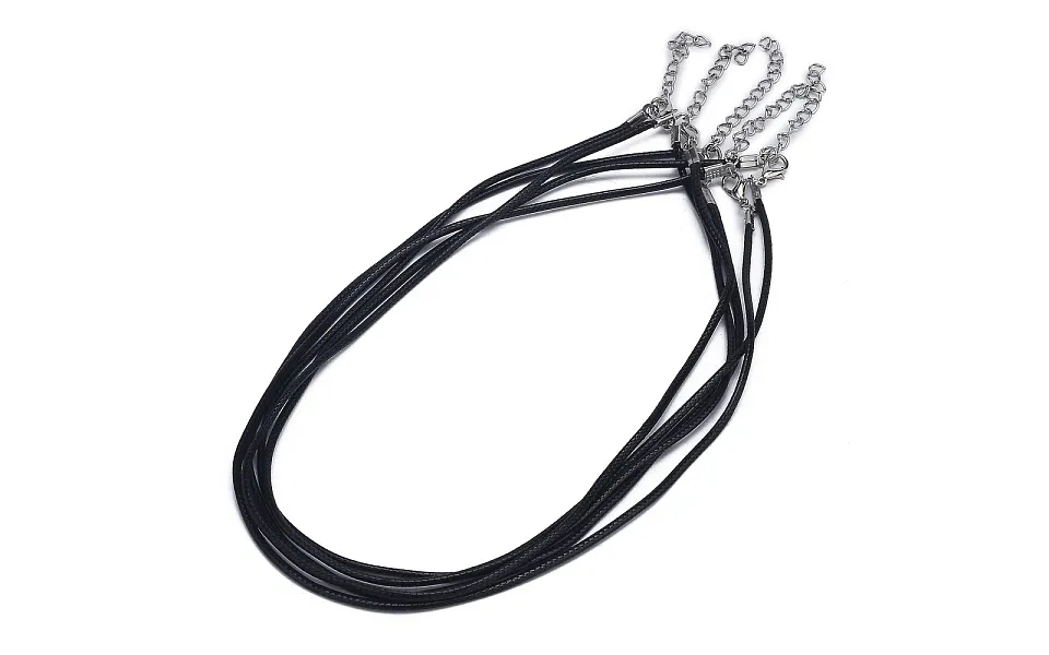 Waxed Cotton Cord Necklace Making