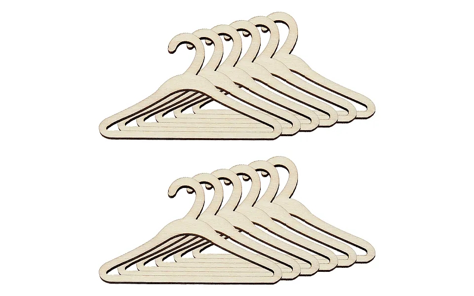 Wood Doll Clothes Hangers