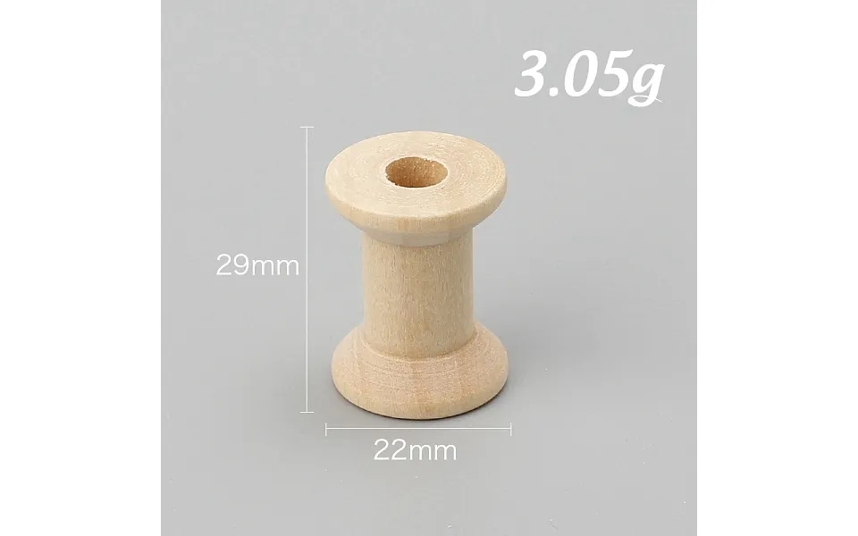 Wood Sewing Embroidery Thread Spool