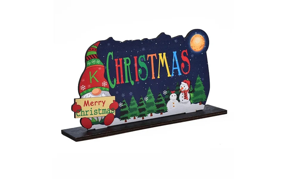 Wood Tabletop Display Decorations