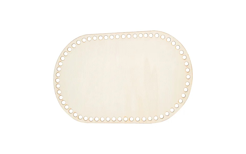 Wooden Bottom Bags 300x195x2.5mm Rigid Oval Bottom Bag Wooden Base For Diy Basket Weaving Supplies Craft Creation Home D