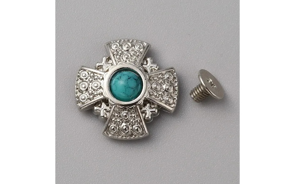 Zinc Alloy & Resin Coin Screw Rivets