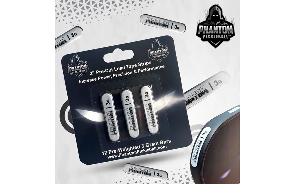 Phantom Pickleball Lead Tape - 12 Count