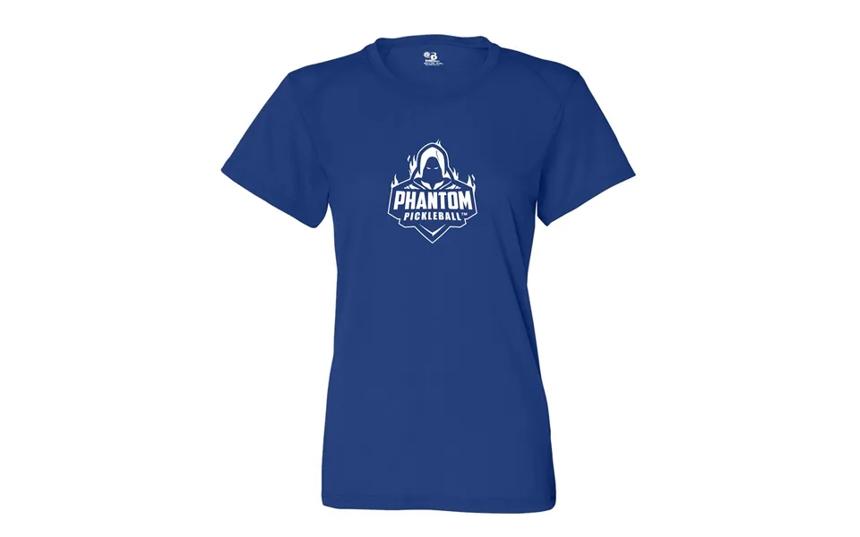 Phantom Women's Short Sleeve Performance Tee Shirt- Blue
