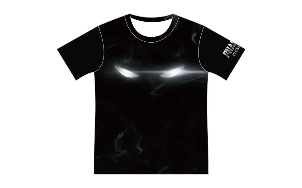Team Phantom Unisex Short Sleeve Dry-fit Full Sublimation T-shirt - Black