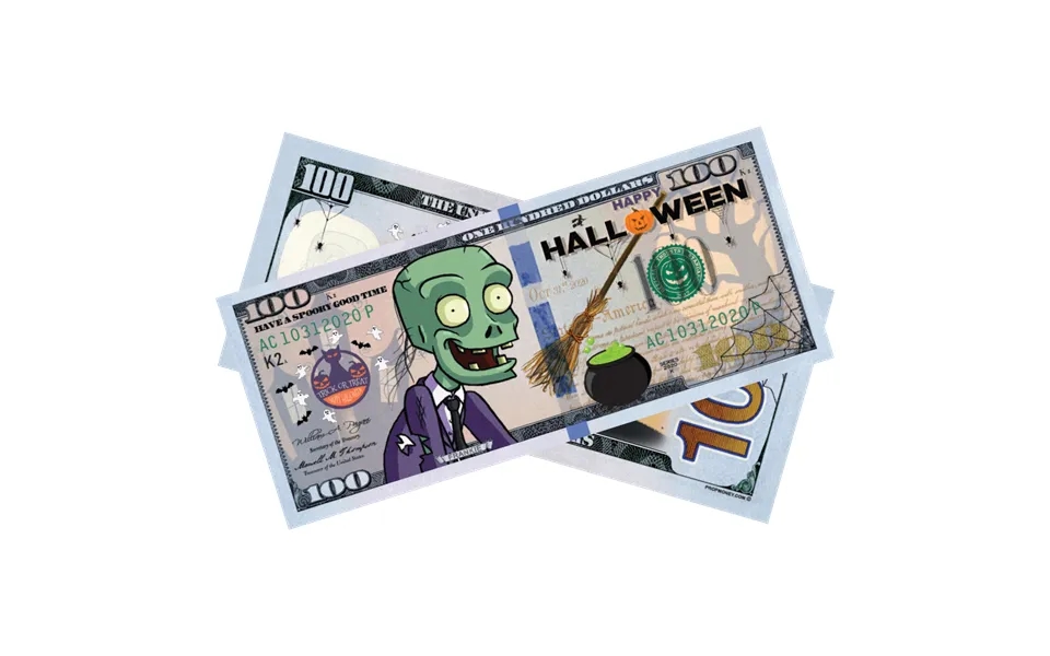 100 Halloween Frankie Bills