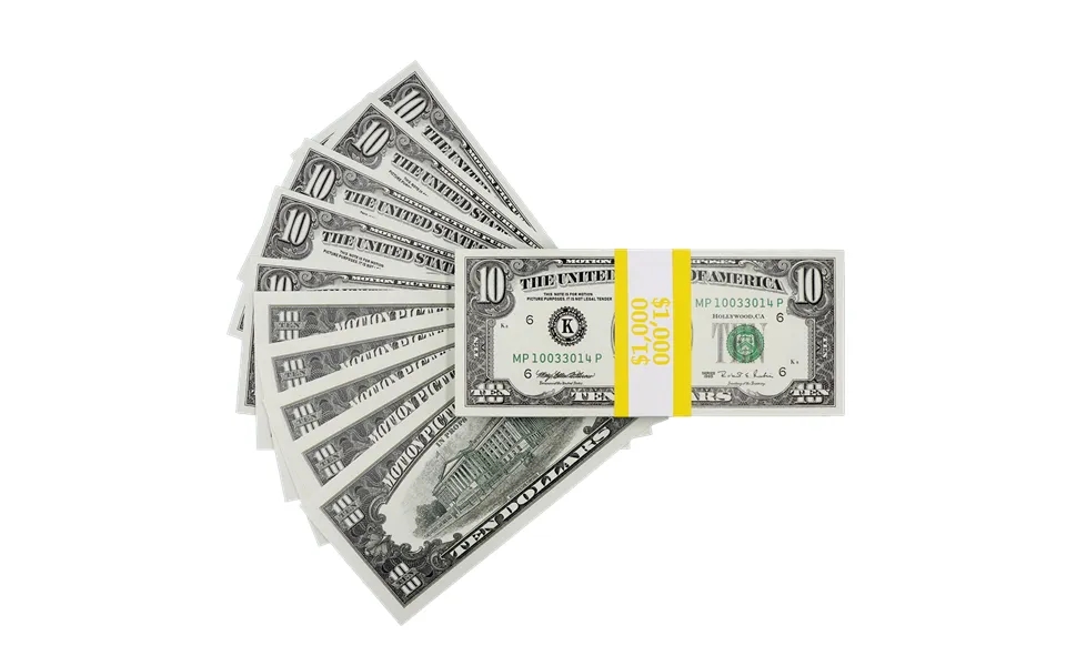 1,000 Full Print 1990 Series Stack