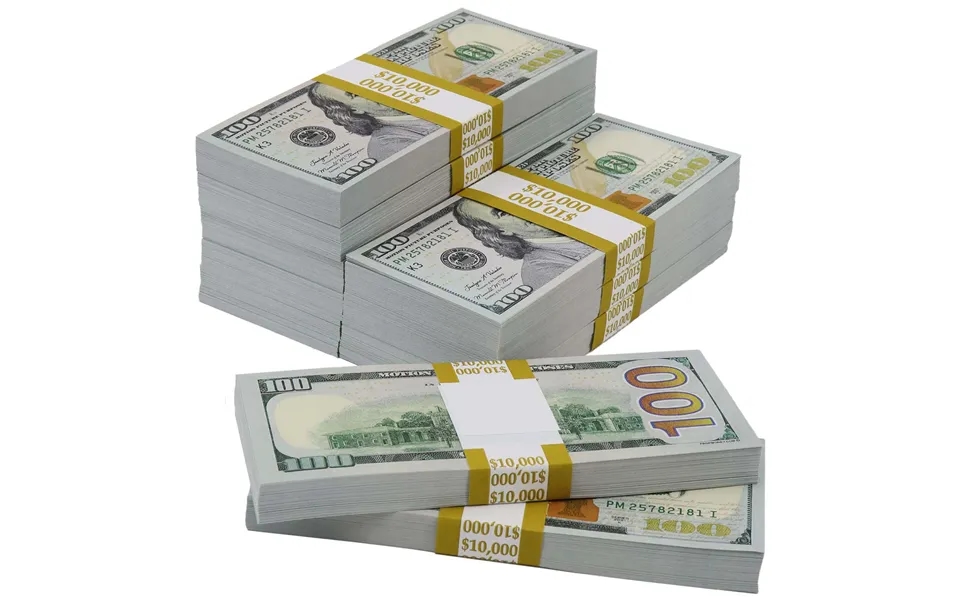 100,000 Full Print New Series Stacks