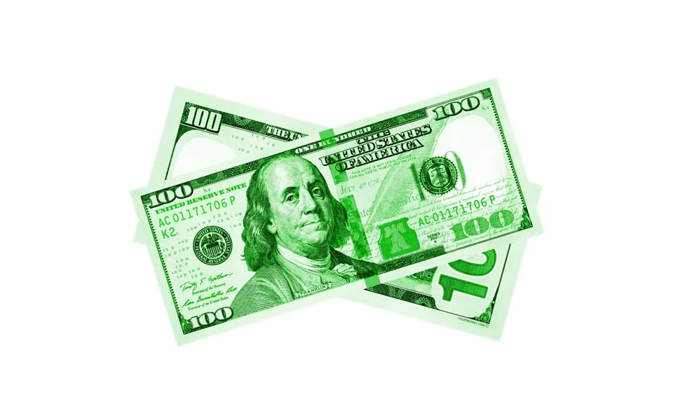 100x 100 New Series Green Bills