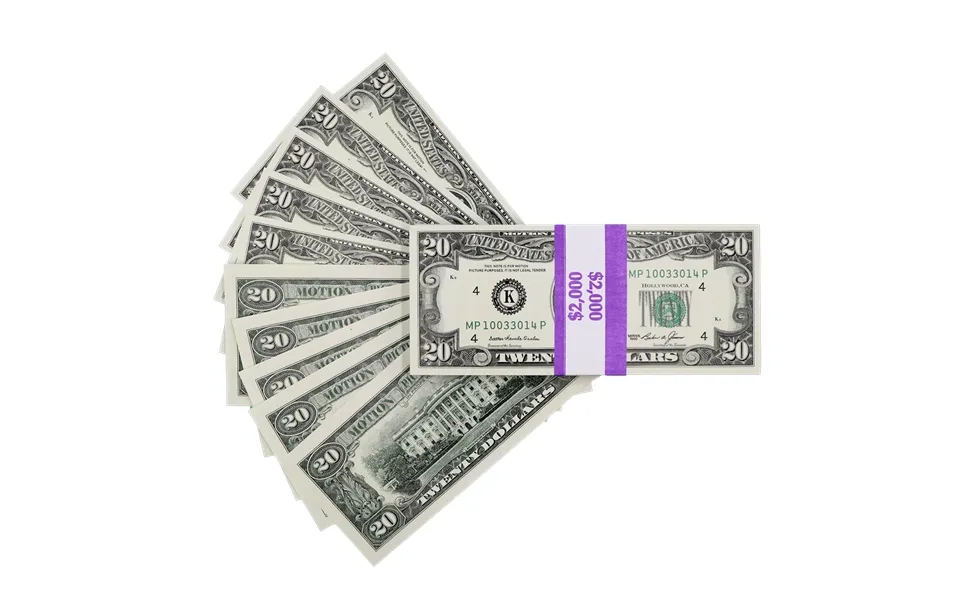 2,000 Full Print 1990 Series Stack