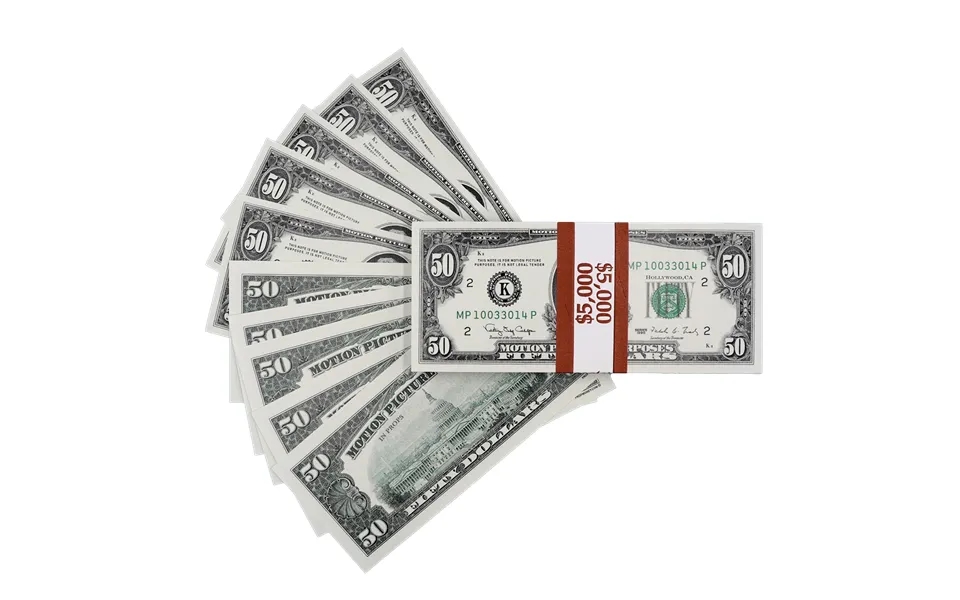 5,000 Full Print 1990 Series Stack