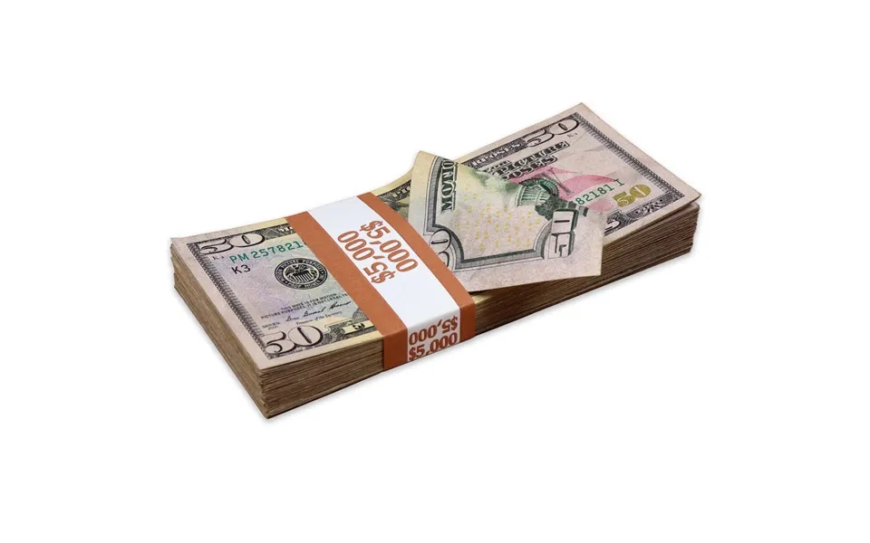 5,000 Realaged Full Print New Series Stack