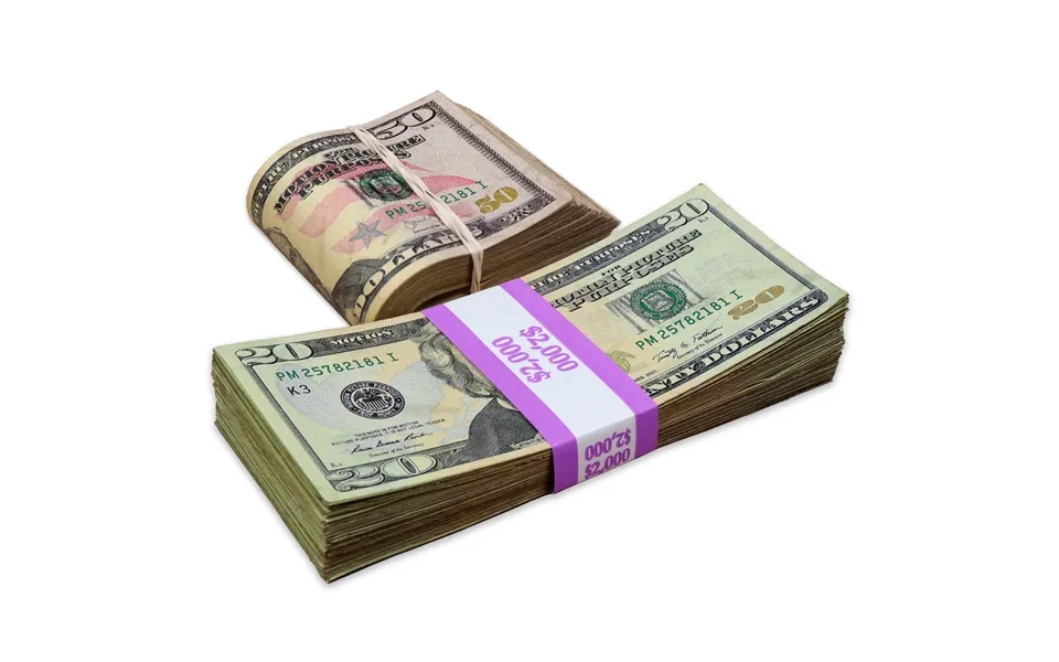 7,000 Realaged Full Print New Series Stack & Band Pack