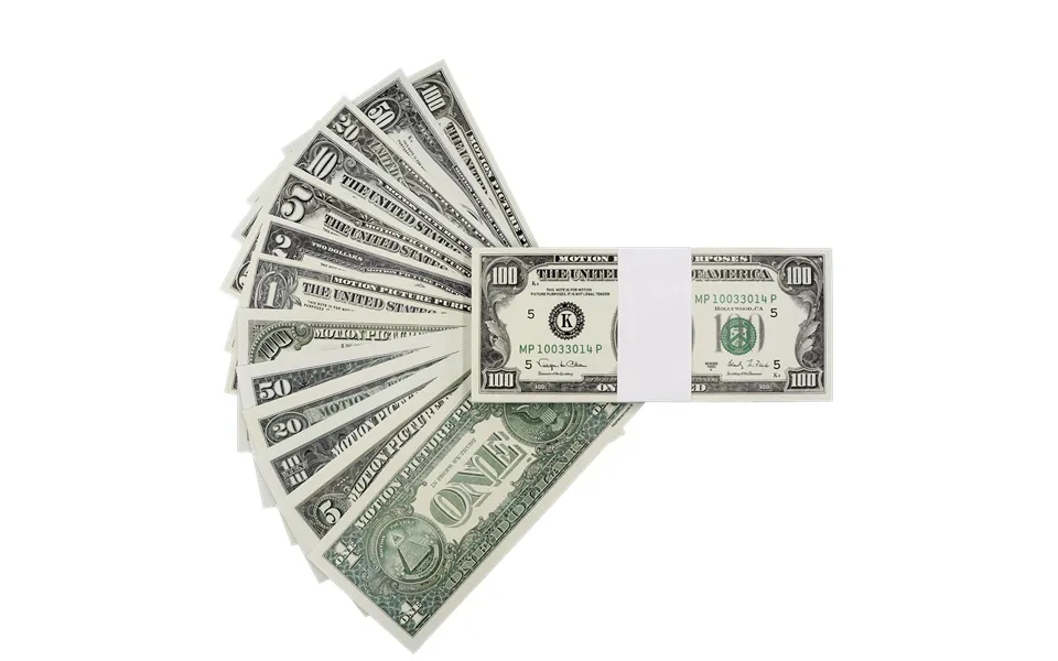 All Denomination Full Print 1990 Series Mixed Bills Stack