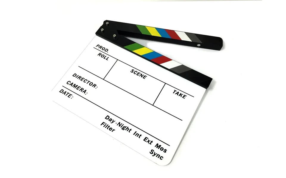 Professional Dry-erase Production Slate Clapperboard Marker