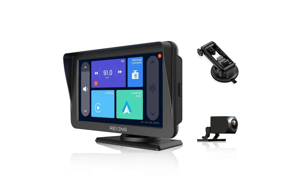 Rexing W1 Multimedia Receiver W Backup Camera