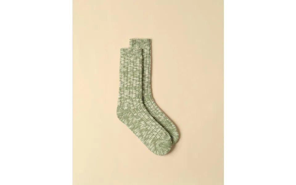 Men's Mélange Rugged Socks - Green