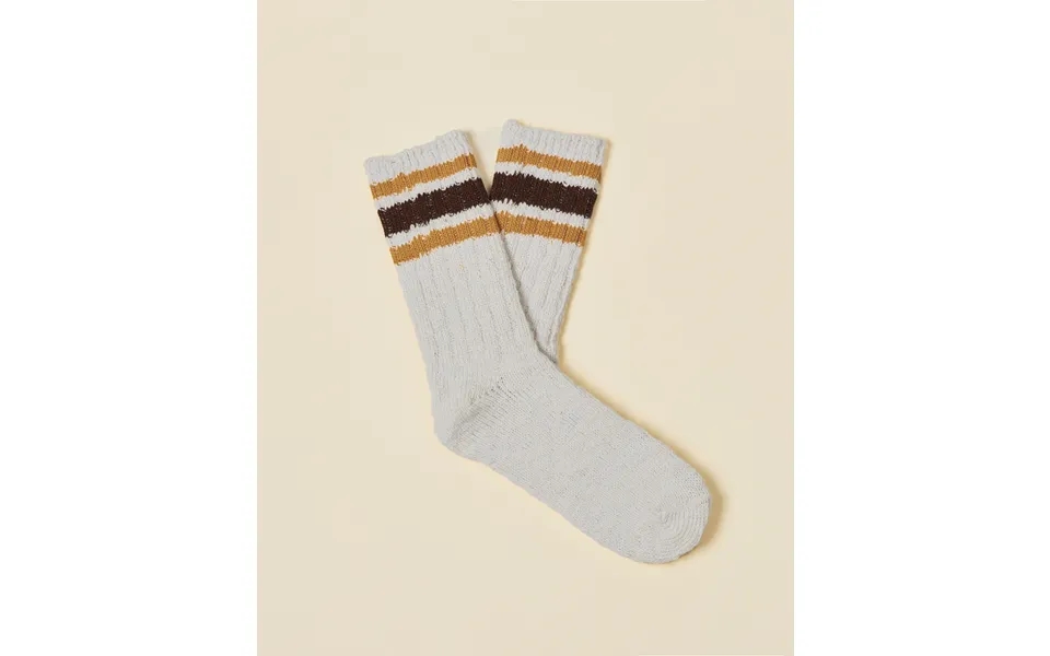 Unisex Heavyweight Cotton Striped Socks Sailer