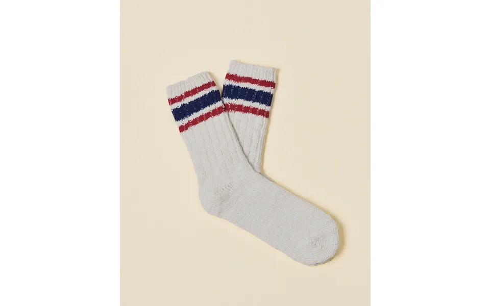 Unisex Heavyweight Cotton Striped Socks Sailer