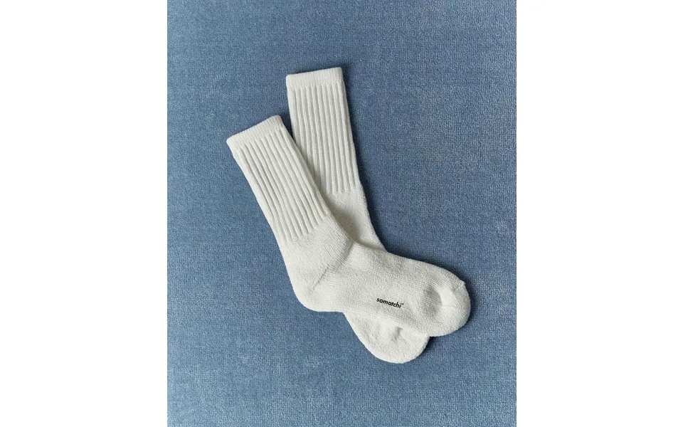Unisex White Cushioned Tube Socks