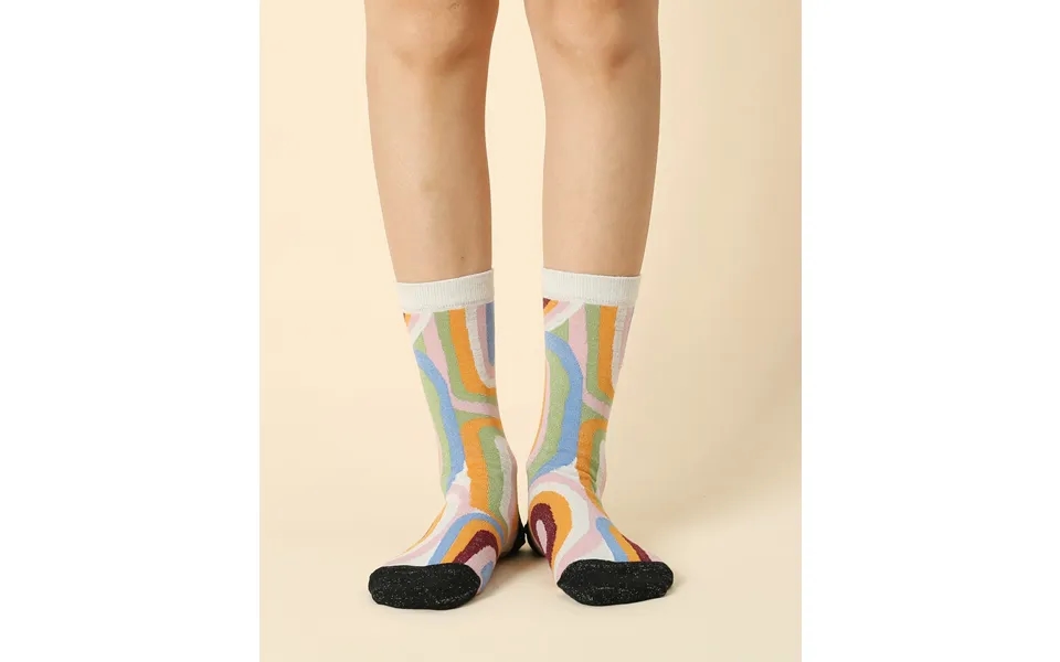 Women's Abstractionist Sheer Socks